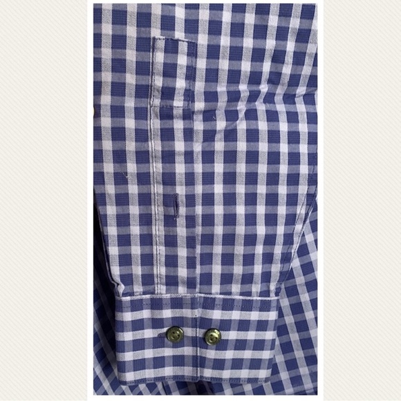 Geoffrey Beene Purple & Lavender Plaid Dress Shirt - Picture 3 of 7